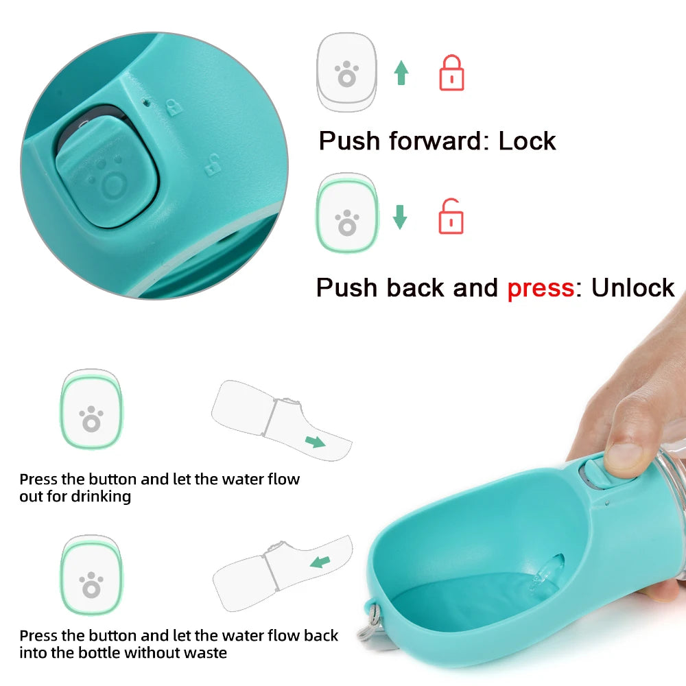Portable Dog Water Bottle