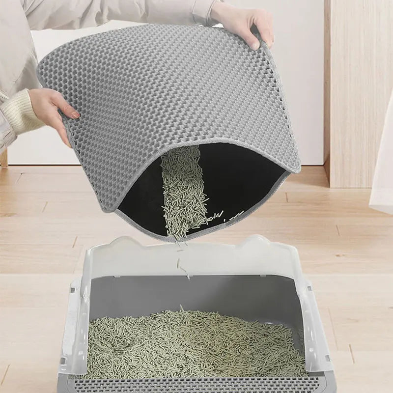 Litter Mat Waterproof Double Layer